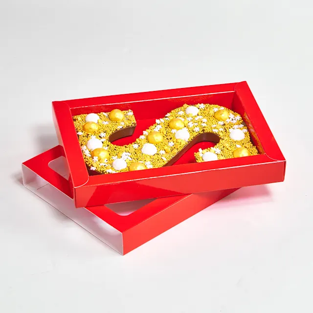 Chocoladeletters met sleeve, foto 5