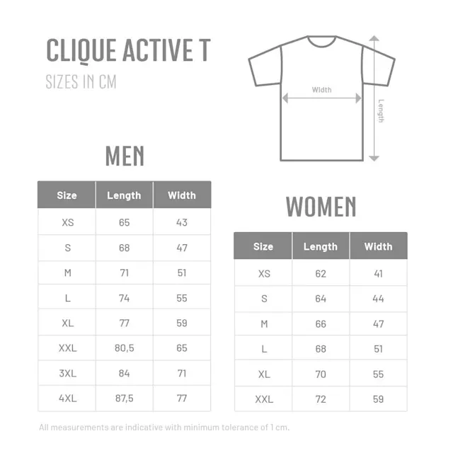 Sportshirts Clique Basic Active T, foto 3