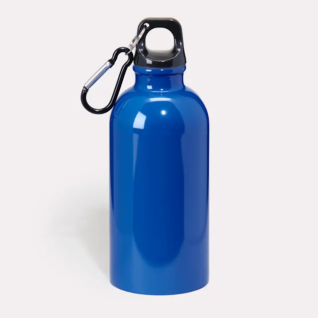 Roestvrijstalen fles met karabijnhaak 400ml, foto 8