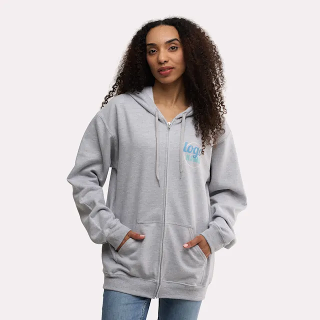 Hoodies Gildan Softstyle Zipped, foto 3