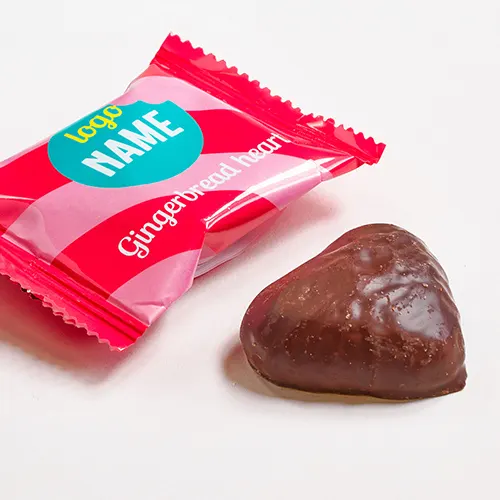Gevulde ontbijtkoek met chocolade