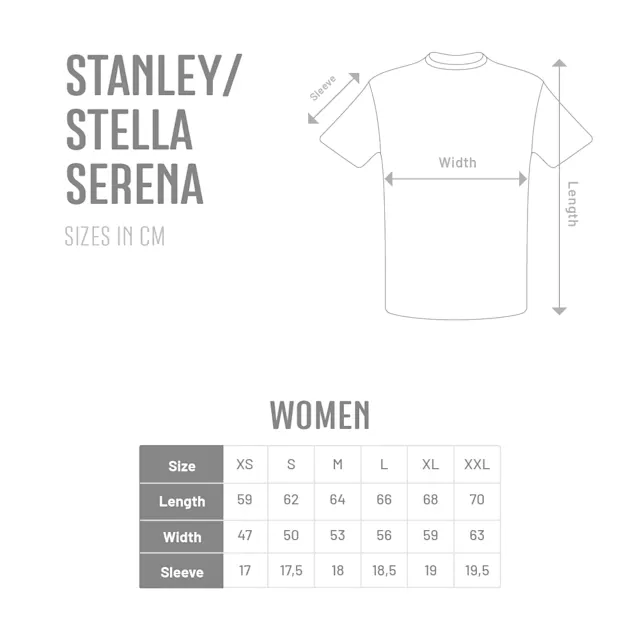 T-shirts Stanley/Stella Serena, foto 9