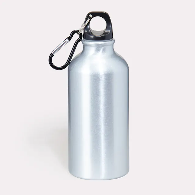 Roestvrijstalen fles met karabijnhaak 400ml, foto 10