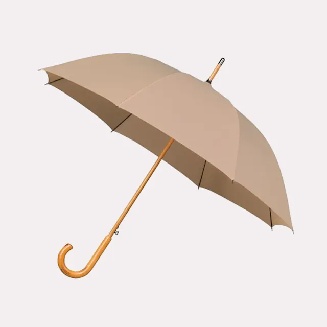 Paraplu's Falcone Compact automatisch windproof houten haak 102 cm, foto 11