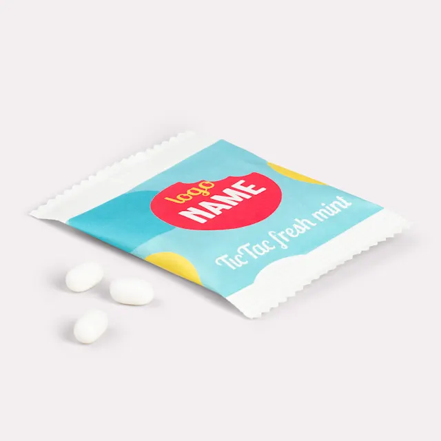 Tic Tac fresh mint in papieren zakje