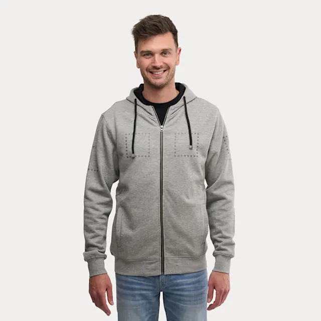 Hoodies Clique Classic Zipped, foto 9