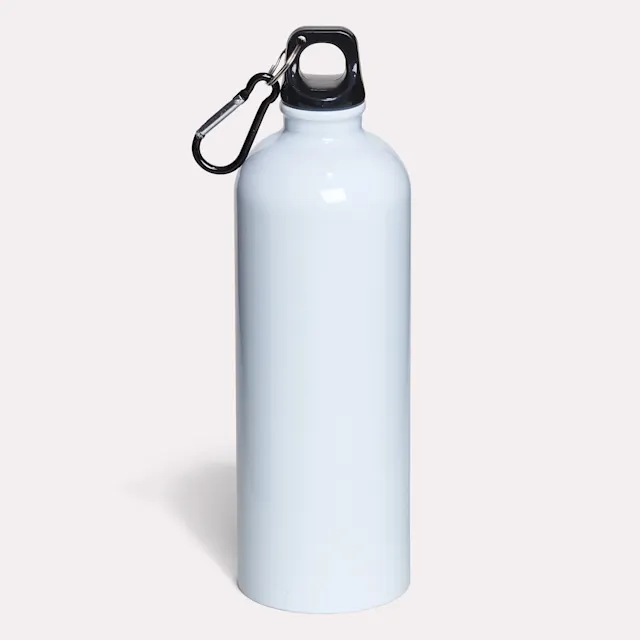 Bouteille aluminium avec mousqueton 750ml, photo 4