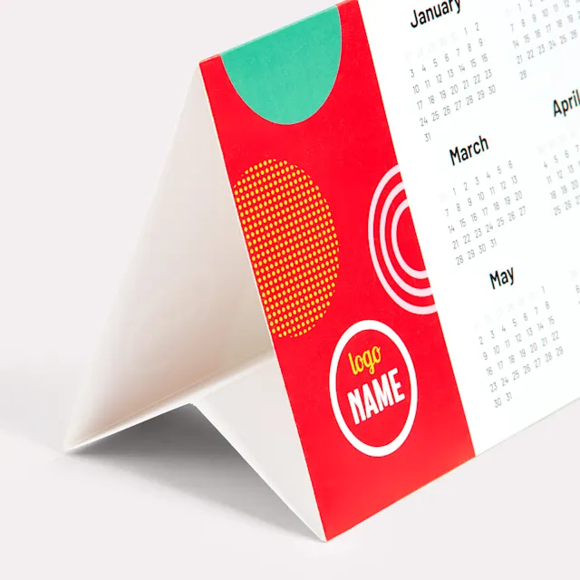 Calendriers de bureau tentcard, photo 2