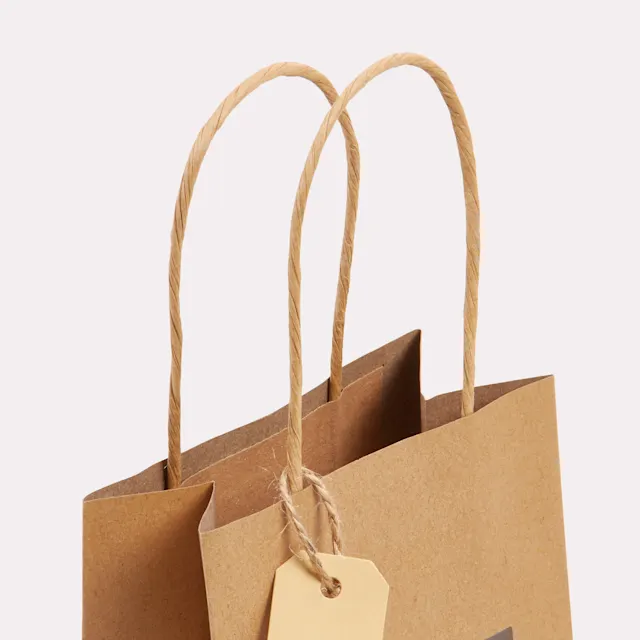 Sacs en papier luxe avec fenêtre, photo 3