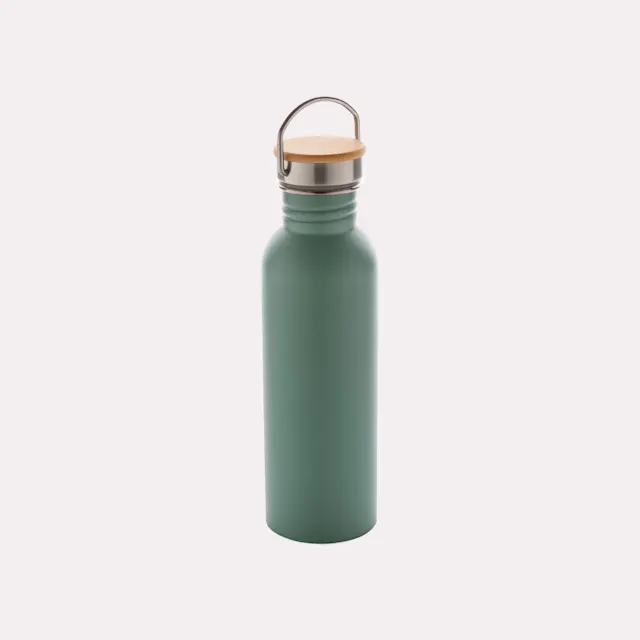 Bouteilles en inox avec couvercle en bambou, photo 6