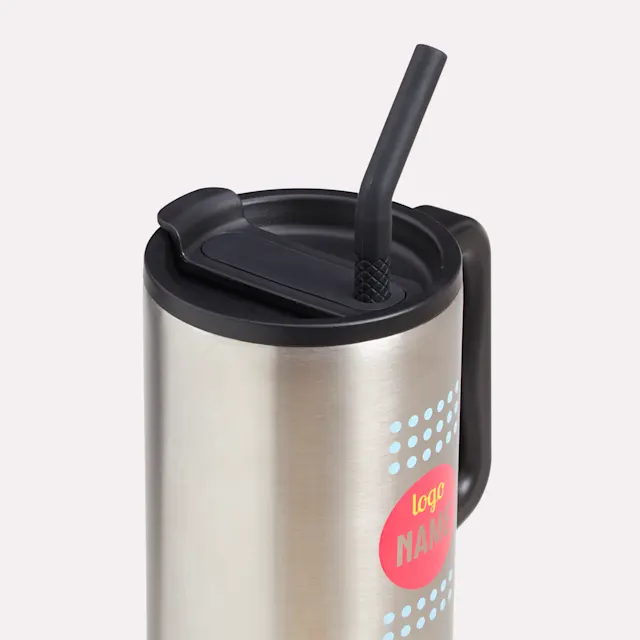 Tumblers en inox avec poignée, photo 4