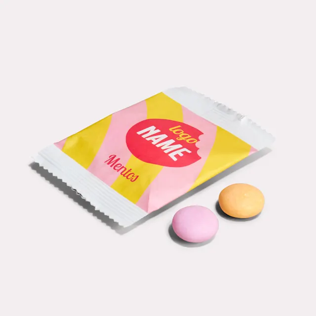 Mentos en sachet papier
