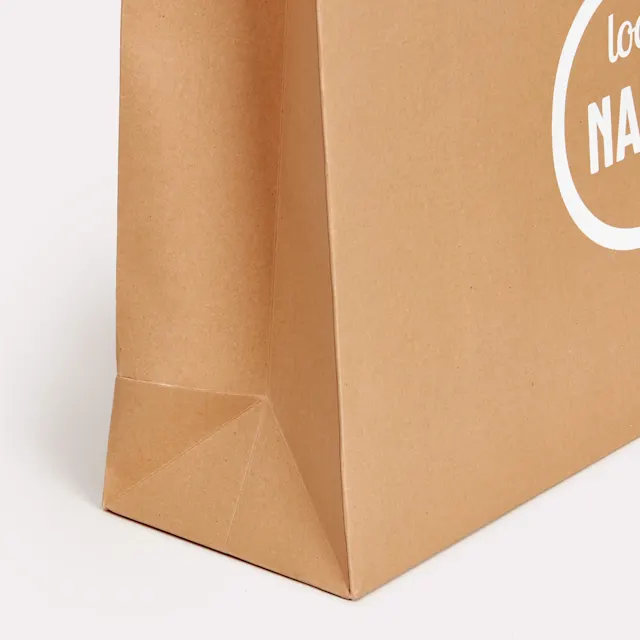 Sacs en papier luxe - recyclés avec cordons en papier, photo 3