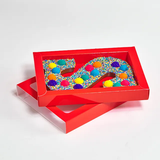 Lettres en chocolat avec sleeve, photo 2