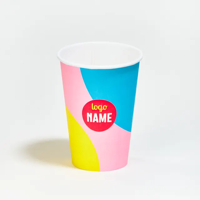 Gobelets à café en papier, Contenance du gobelet à café : 180 ml / 7,5 oz. gobelet distributeur - 70 mm de diamètre
