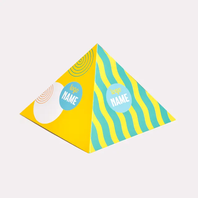Présentoirs pyramidaux