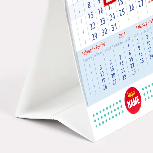 Calendriers mensuels de bureau 2027, photo 4