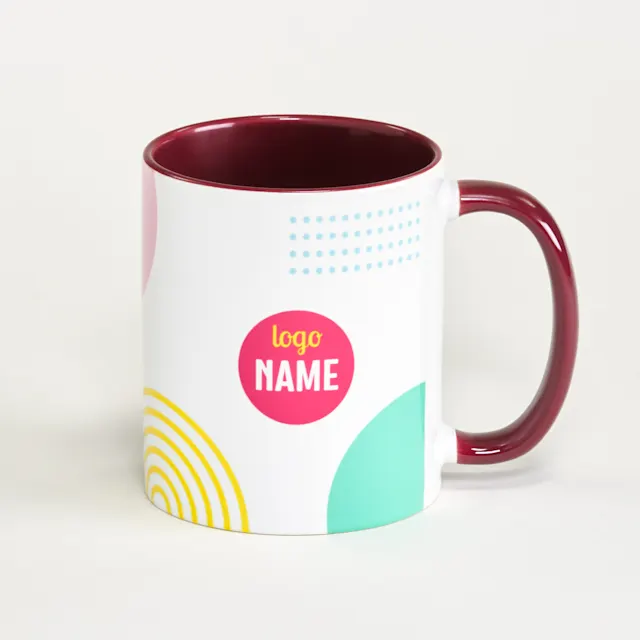 Mugs avec détail coloré, photo 4
