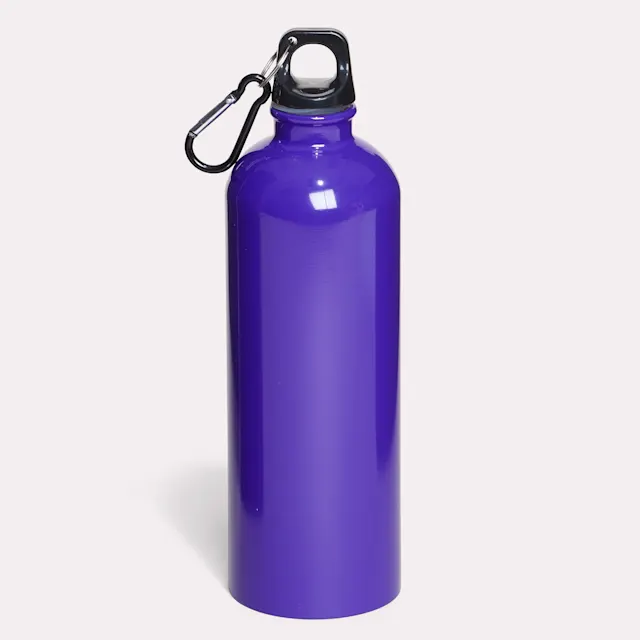 Bouteille aluminium avec mousqueton 750ml, photo 7