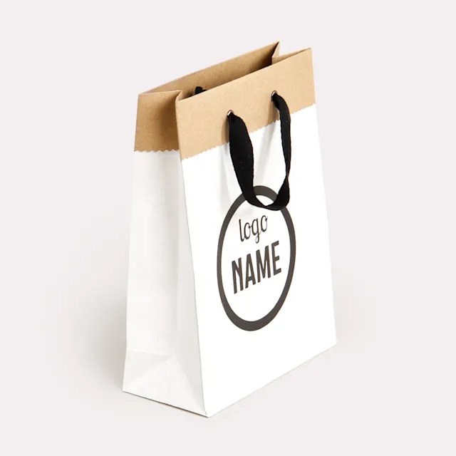 Sacs en papier de luxe - duplex recyclé, photo 8