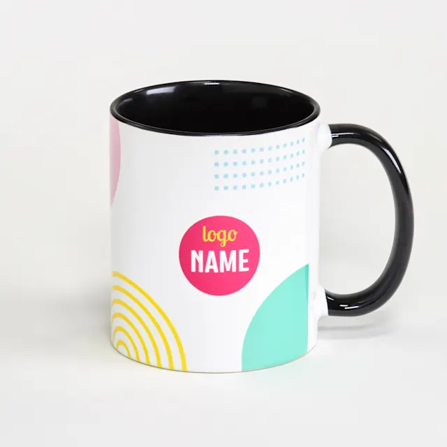 Mugs avec détail coloré