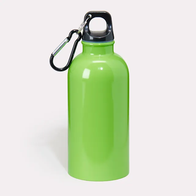 Bouteille en inox avec mousqueton 400 ml, photo 9