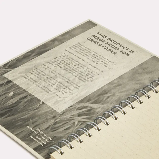 Carnets en papier d'herbe, photo 4