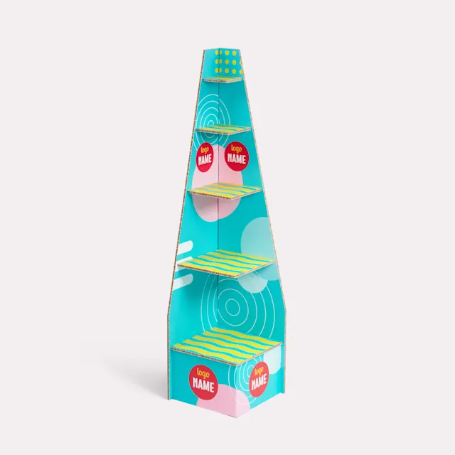 Displays POS pyramide