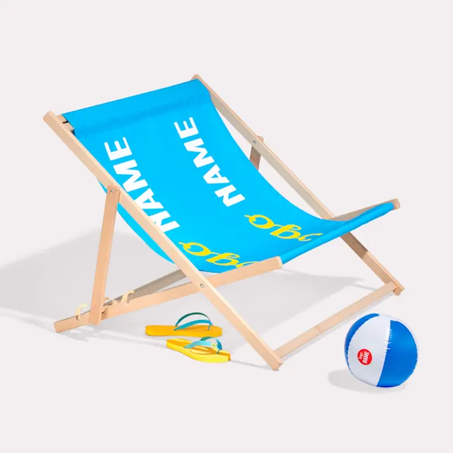 Chaises de plage duo
