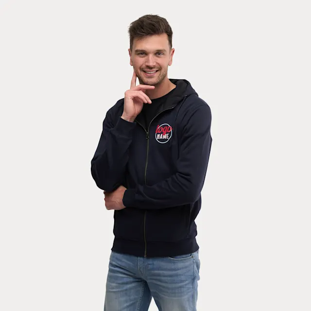 Hoodies Clique Classic Zipped, photo 3