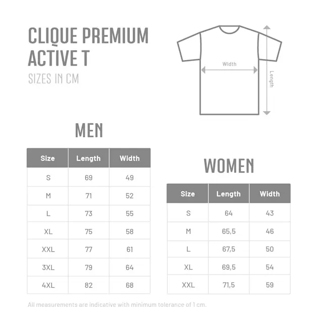 T-shirts de sport Clique premium Active T, photo 3