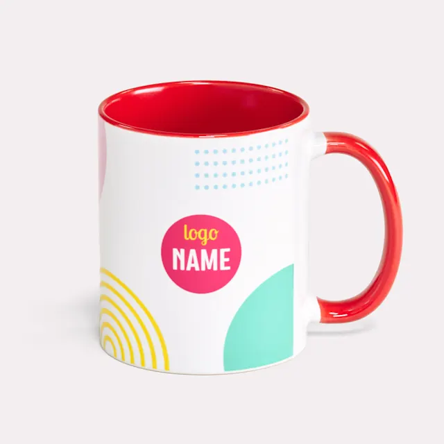 Mugs avec détail coloré, photo 8