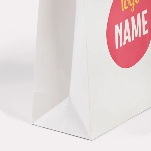 Sacs en papier avec cordon torsadé - Numérique, photo 4