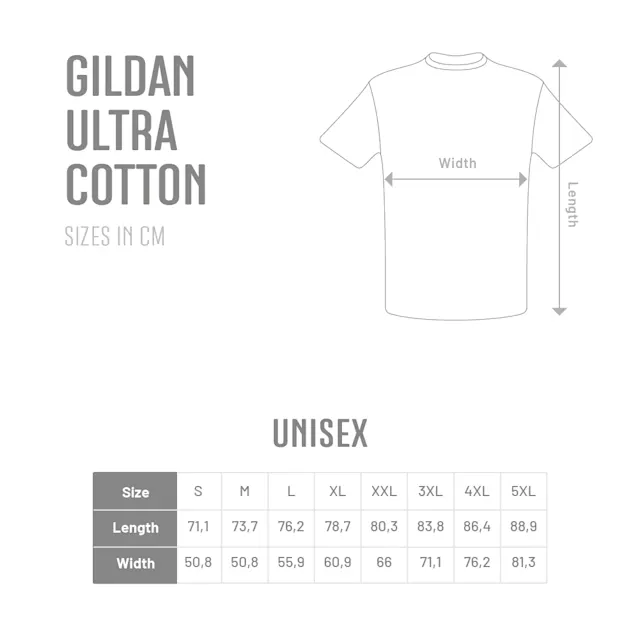 T-shirts Gildan Ultra Cotton, photo 5