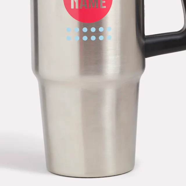 Tumblers en inox avec poignée, photo 5