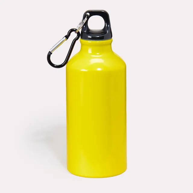Bouteille en inox avec mousqueton 400 ml, photo 4