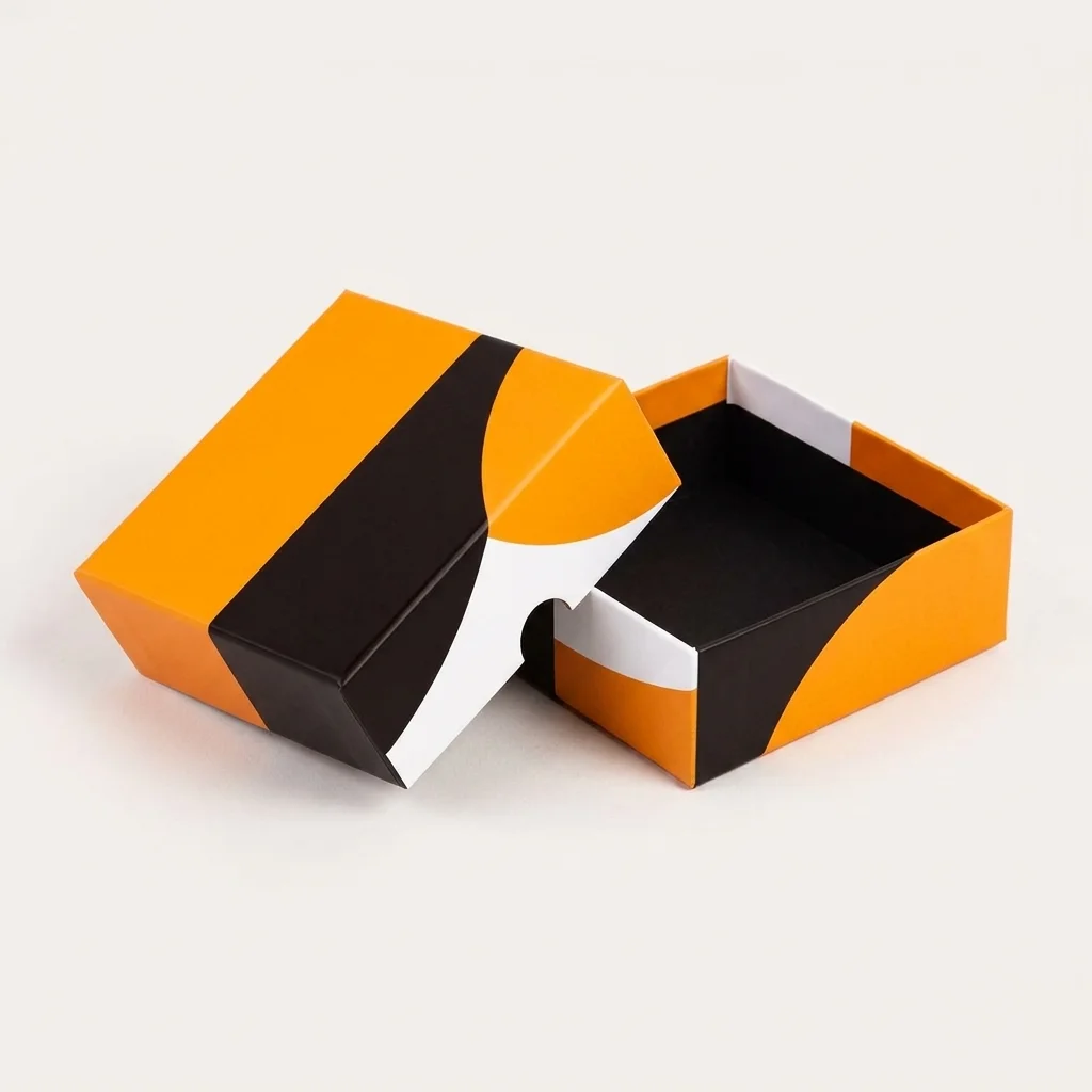 Geschenkdozen met deksel en duimgreep