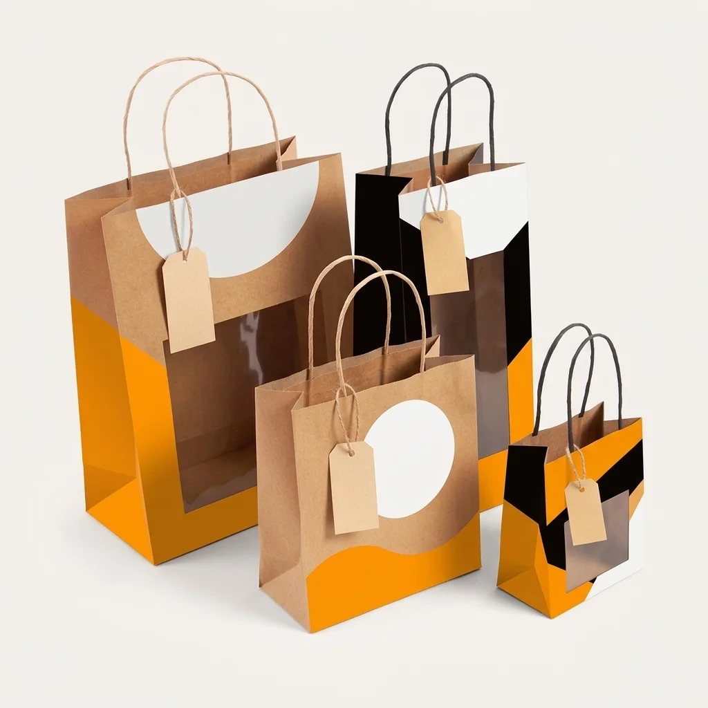 Papieren tassen luxe met venster