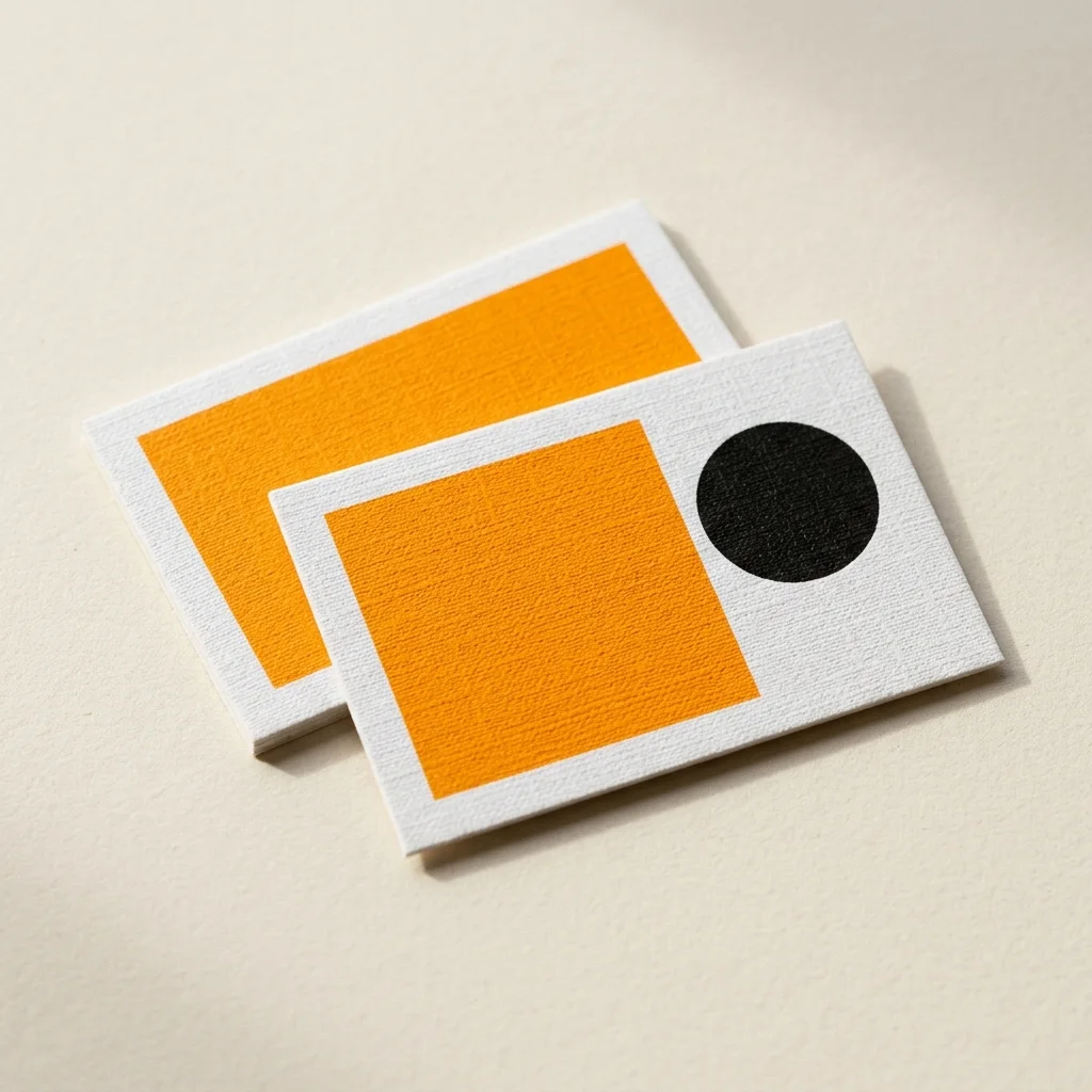 Cartes de visite, Lin