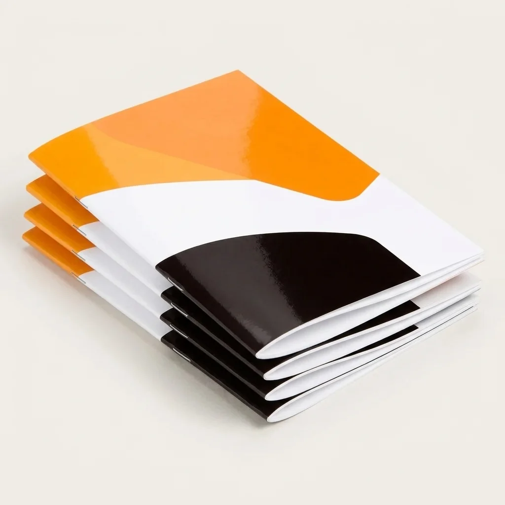 Brochures entièrement plastifiées (agrafées)